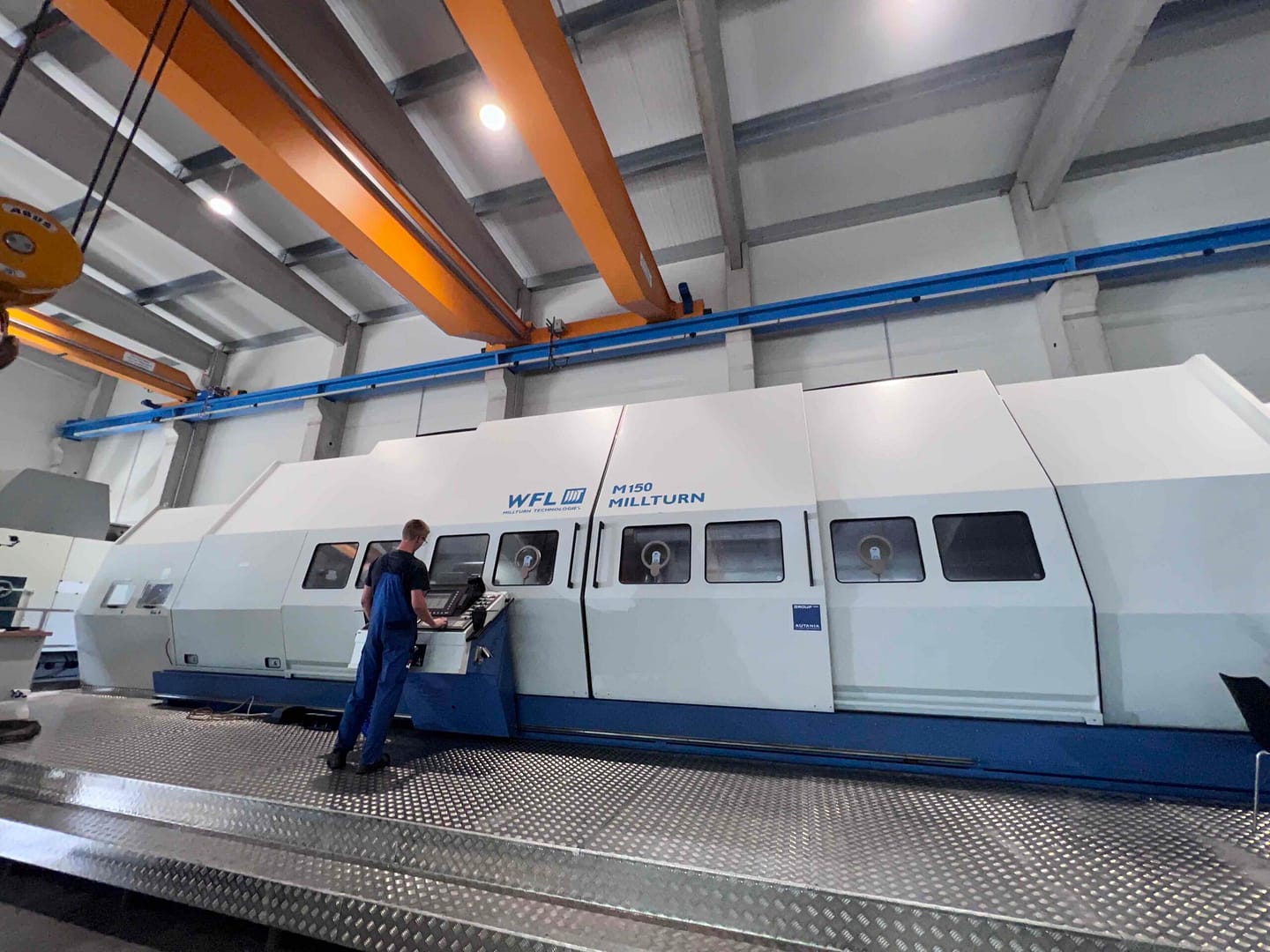 Maximale Leistung: Unsere neue WFL M150 ermöglicht ab sofort eine Innenbearbeitung von bis zu 2,2 Metern Drehlänge – in Österreich ist das einzigartig (Foto: HELDECO)