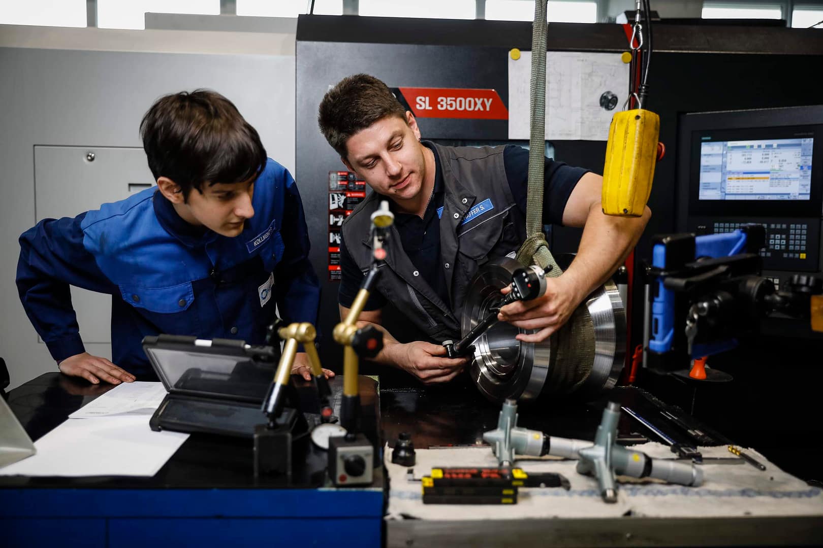 Schweißtechniker-Ausbildung bei HELDECO – Lehrlinge im Praxisunterricht