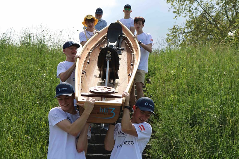 Die Wiener HTL Rennweg sticht mit der Unterstützung von HELDECO beim internationalen Wettbewerb in See. (Foto: HTL)