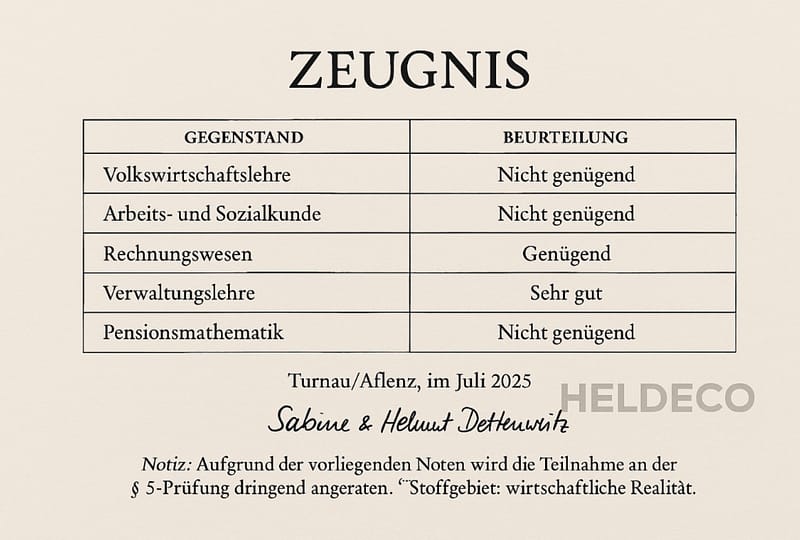 Das ist das HELDECO-Zeugnis 2025