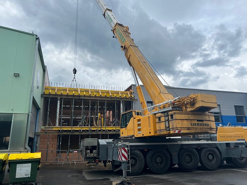 Der Ausbau von HELDECO nimmt bereits Konturen an (Foto: HELDECO)